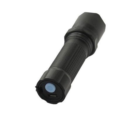 Ліхтар ручний Quantum QM-FL1040 Minik black 3W LED з USB