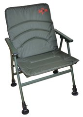 Easy Comfort Armchair, 49x38x40/82cm - Компактне легке крісло з підлокітниками, ніжки регулюються по висоті, розміри: (49см х 38см х 40/82см), вага: (4,8кг)