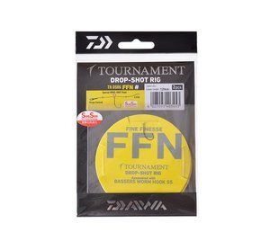 Спінінгове оснащення Daiwa TN Drop Shot Rig FFN #2 120см 0.22мм