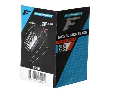 FLAGMAN Бусина вiдбiйна з вертлюгом SWIVEL STOP BEADS S 5шт