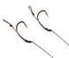 CARP PRO Готовий повідок 15см Sinking Braid 25 lb x8 PTFE Curved Shank №8 (2шт)