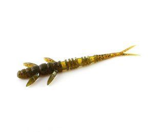 Черв'як Fishup Flit 4" #074 Green Pumpkin Seed