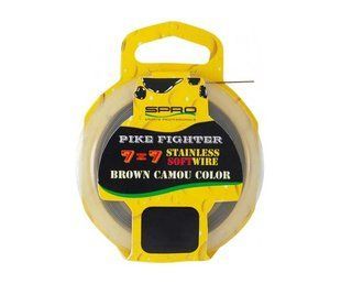 Поводковий матеріал Spro 7x7 Brown Soft Wire 10м 30lb