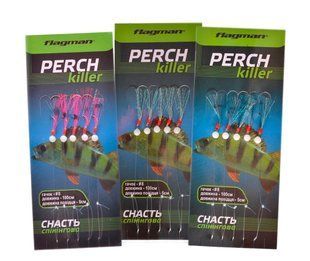 Снасть спінінгова Flagman Perch Killer 100см Red