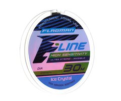 Жилка Flagman F-Line Ice Crystal 30 м, 0,08 мм