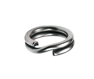 Кiльця заводнi "OWNER" 52803 Split Ring Regular Wire №04 30кг.18шт. black