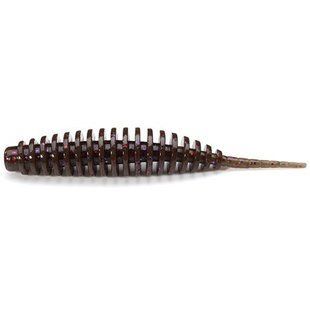 Силікон FishUp Tanta 2.5" (8шт), #050 - Green Pumpkin Brown/Red & Purple