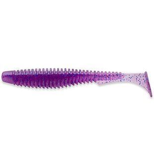 Силікон FishUp U-Shad 4" (8шт), #014 - Violet/Blue