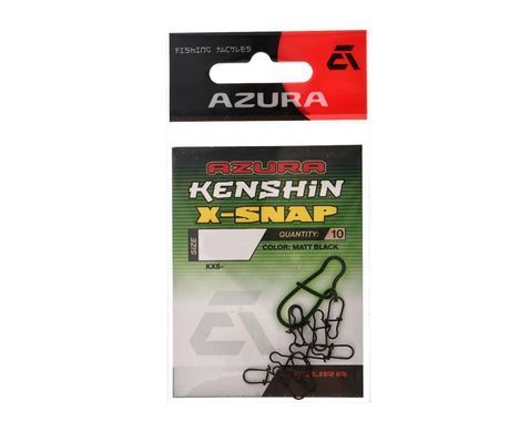Застiбка американка Azura Kenshin X-Snap #00 10pcs