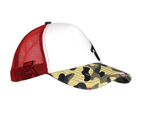 Кепка Azura Pro Tackles Cap #11 Camo -White-Red