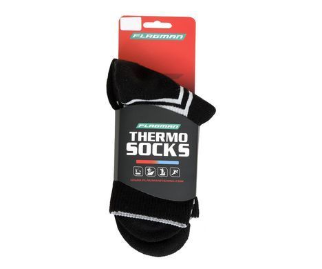 Шкарпетки треккінгові Flagman Extra Heat Merino Wool Midle Black 44-45 L