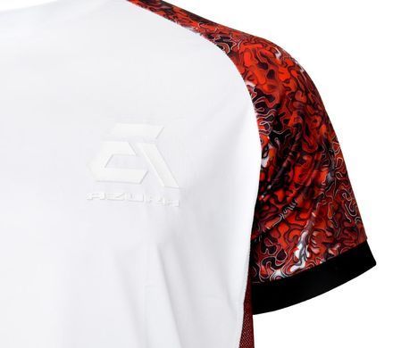 Футболка AZURA T-Shirt A3 White-Red Camo size XXXL