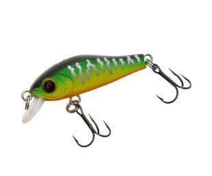 Воблер Flagman Qwant 35F 2,5g 0.3-1.0m #470 green yellow tiger silver