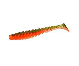 Силікон FishUp U-Shad 4" (8шт), #205 - Watermelon/Orange
