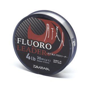 Флюрокарбон Daiwa Gekkabijin Fluoro Leader 4lb 0.165mm 30m #1 (07303696)