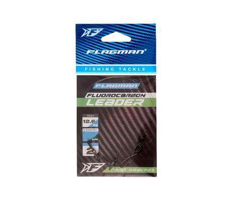 Повідець Flagman Fluorocarbon Leader 12.6кг 30см