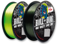 Bull-Dog Carp Line 300m, 0,25mm, PT 8,8kg - Жилка коропова зелена, діаметр: (0,25мм/8,8кг), довжина: (300м)