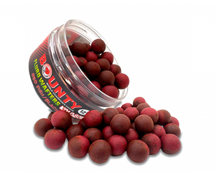 FLURO-Вафтерс BOUNTY BOUNTY KOLOBOK RED FISH / BLACKBERRY 14мм 35шт.