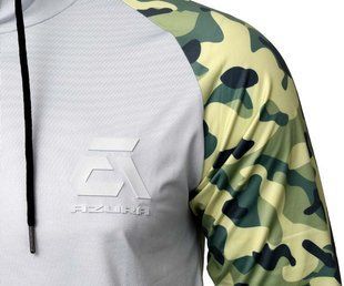 Джерсі з капюшоном Azura Jersey A3H Gray-Camo L