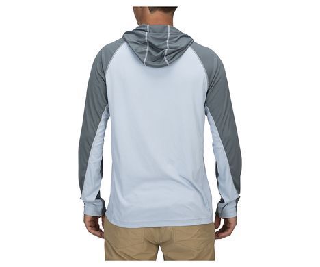 Блуза Simms BugStopper SolarFlex Hoody Steel Blue L