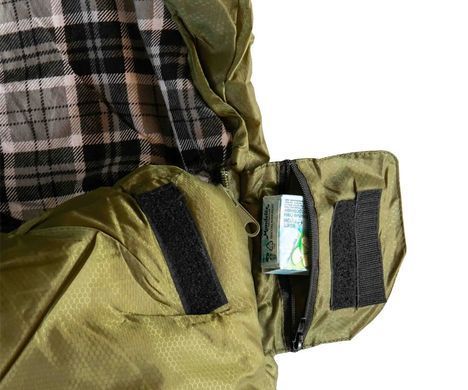 Спальний мішок Tramp Sherwood Regular левый dark-olive/grey 220/80