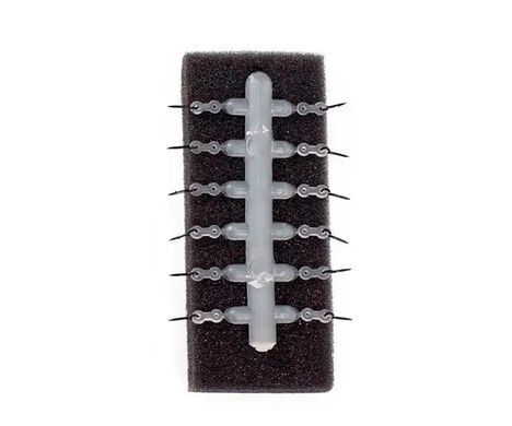 Bait Spike with silicone ring, S Игла с силиконовым колечком для насадки