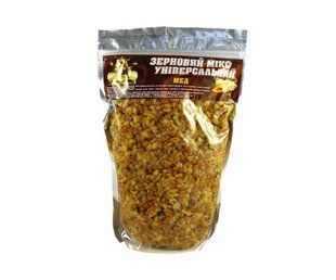 Прикормка 3KBaits Зерновий Мікс Універсальний мед 1кг