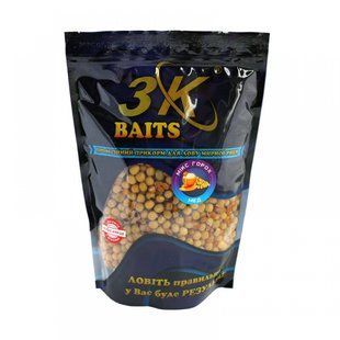 Прикорм 3KBaits &laquo;Зерновий МІКС ГОРОХ&raquo; (мед), 1кг, 3к02102