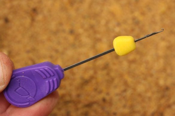 KORDA Голка насадочна /Braided Hair Needle 7cm - Yellow
