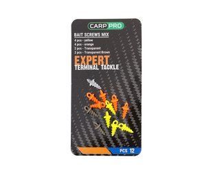 CARP PRO Гвинт пластиковий для бойлiв pop-up (12 шт) мiкс