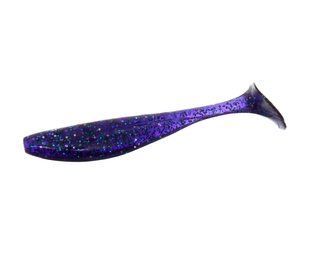 Силікон FishUp Wizzle Shad 3" (8pcs.), #060 - Dark Violet/Peacock & Silver