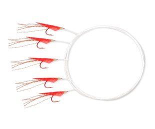 Готове оснащення Zebco Z-Sea Holografix Herring Trace №10 0.30/0.25мм 1.4м Red Skin