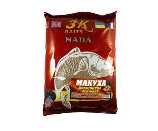 Макуха 3KBaits смажена полуниця 1000 г