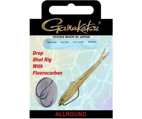 Гачок з повідцем Gamakatsu BKD-Drop Shot Rig W39 №2