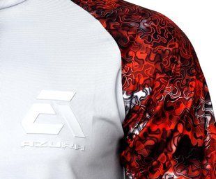 Джерсі з капюшоном Azura Jersey A3H Gray-Red Camo XXL