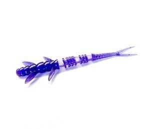 Черв'як Fishup Flit 2" #060 Dark Violet/Peacock & Silver