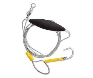 Сомове оснащення Black Cat Hair Rig XL №6/0 100 кг 200 см