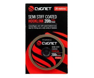 Поводковий матеріал Cygnet Semi Stiff Coated Hooklink 20lb 20м