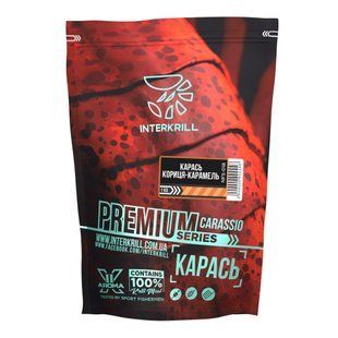 Принада INTERKRILL PREMIUM SERIES Карась-Кориця-Карамель 1кг