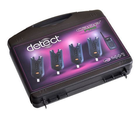 Набір електронних сигналізаторів клювання Carp Pro Detect 9V 4+1