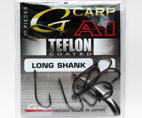 Гачок Gamakatsu G-Carp A-1 Long Shank №8
