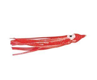 Оснащення морське Fladen Octopus Red Fluo 9см