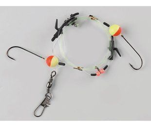 Оснащення морське Spro Flatfish Rig 2-HK 0.50/0.40мм №4