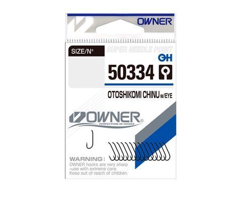 Гачки Owner Otoshikomi Chinu with Eye 50334 №22