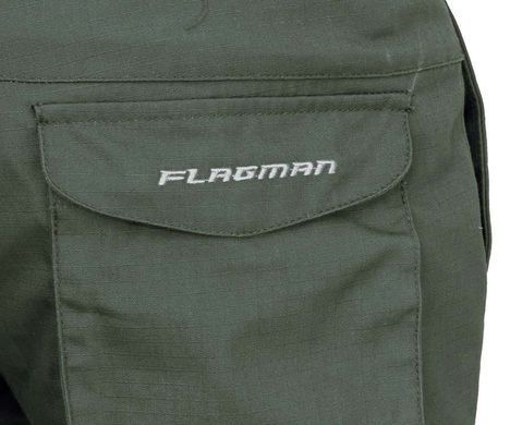 Штани флісові Flagman Карго Графит L