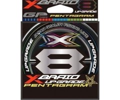 YGK Шнур плетений X-Braid Upgrade Pentagram X8 150m #0.4 10lb / 4.54kg