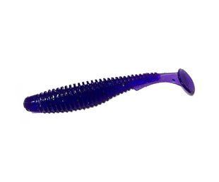 Силікон FishUp U-Shad 2" (10шт), #060 - Dark Violet/Peacock & Silver