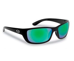 Окуляри поляризацiйнi Flying Fisherman Cay Sal Matte Black Amber-Green Mirror