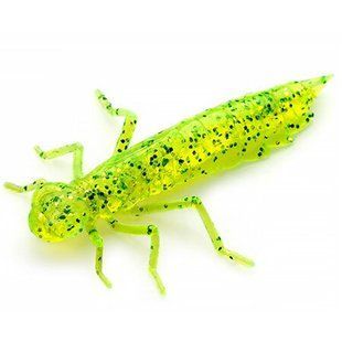 Силікон FishUp Dragonfly 0.75" (12шт), #026 - Flo Chartreuse/Green