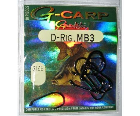 Гачок Gamakatsu G-Carp D-Rig MB-3 №2